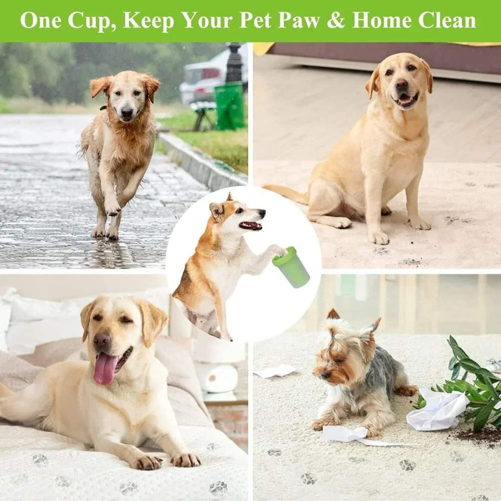 Dog Paw Washing Cup - New with Tags